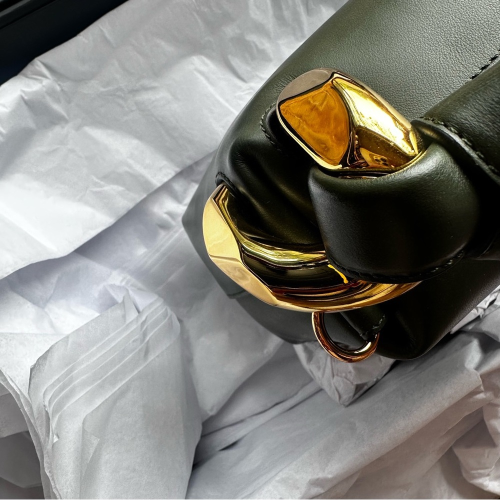 JW Anderson JWA Corner Small Leather Shoulder Bag - Picture 3 of 7
